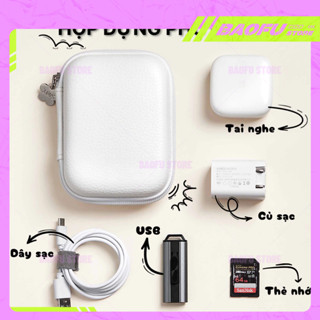 Túi đựng phụ kiện chống sốc, hộp bảo vệ máy ảnh, hộp đựng cáp sạc, Hộp đựng cứng, hộp bảo vệ ổ cứng