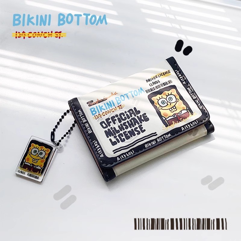 Ví đựng tiền xu Mini in hình SpongeBob dễ thương