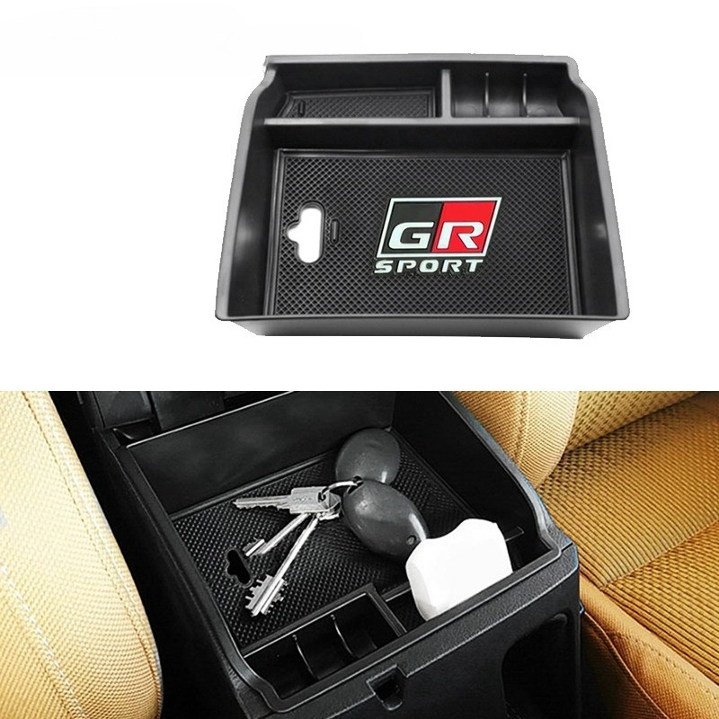 LT Dành Cho Xe Toyota Fortuner AN160 2016-2018 Hilux AN120 AN130 Hộp Bảo Quản Tay Vịn Ô Tô
