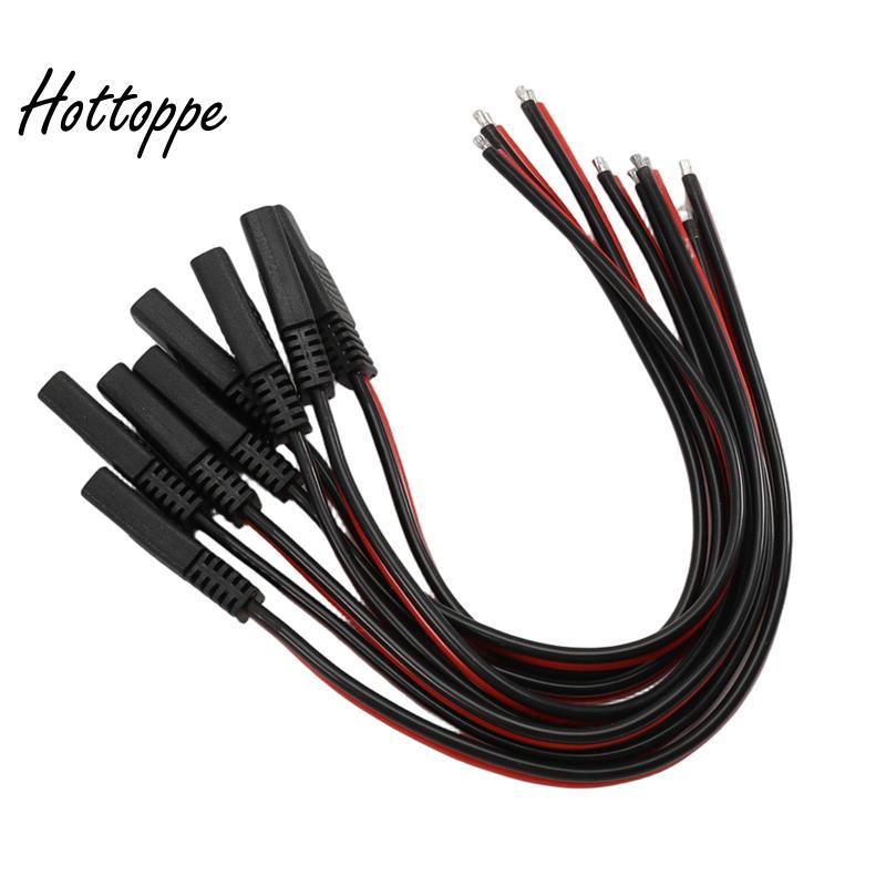 8 CÁI 14AWG SAE Connector 30cm, Cáp nối dài SAE hạng nặng 2Pin Bộ chuyển đổi mở rộng ngắt kết nối nh