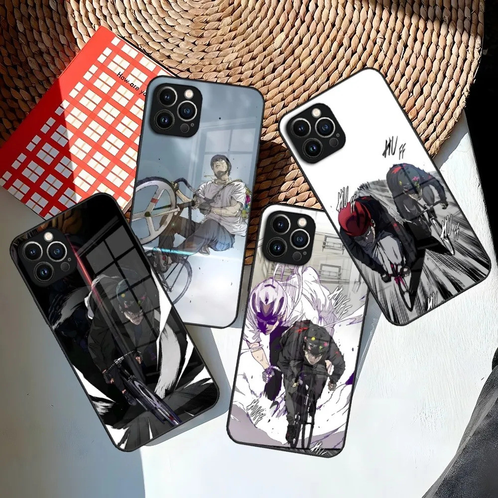 BK-1 Wind Breaker Webtoon Ốp Điện Thoại Iphone 15 14 12 11 13 Pro Max Mini X 8 Xr Xs 7 Puls Kính