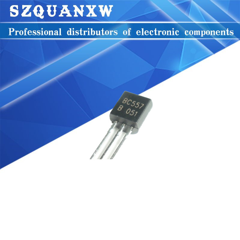100 CÁI BC557B TO-92 BC557 TO92 557B bóng bán dẫn triode mới