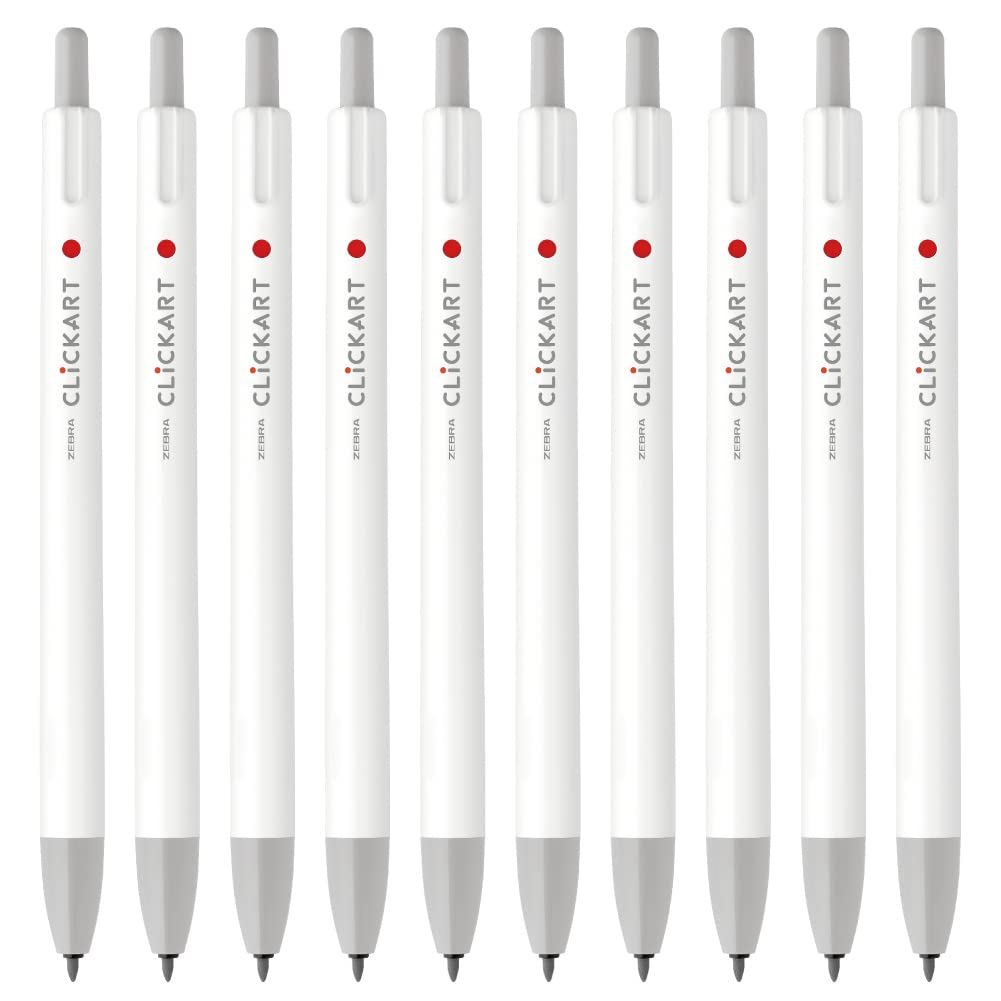 Zebra ClickArt Water-Based Marker Pen Set of 10