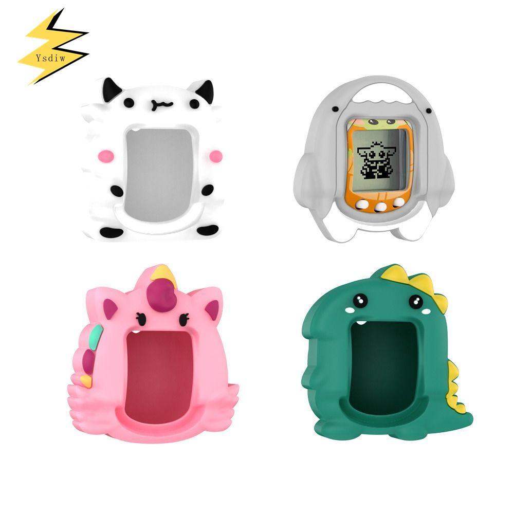 Vỏ bảo vệ YSDIW, Máy chơi game vỏ hoạt hình, Silicon mềm điện tử ảo Phụ kiện thú cưng bảo vệ cho Tam