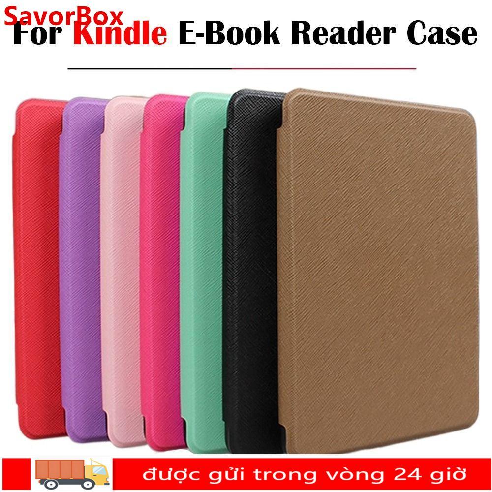 SAVORBOX 6-6,8 inch e-Reader, Auto Sleep / Wake Leather M2L3EK C2V2L3 Folio Cover, 10 / 11th Generat