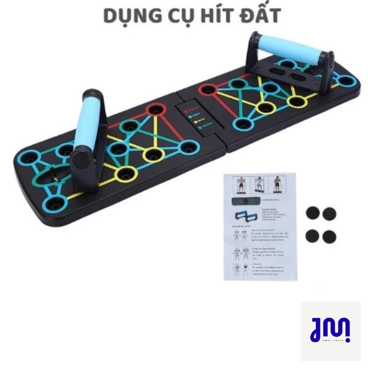 Bảng Chống Đẩy Đa Năng Push Up Board, Dụng Cụ Tập Hít Đất Cho Cơ Ngực, Vai, Tay