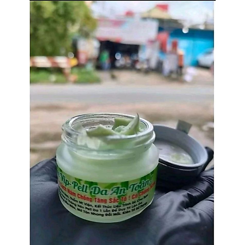 KEM HÚT SẮC TỐ NSK ,KEM XANH NSK,KEM, TẢO SẠCH NÁM PEEL DA(hàng chiết 20g)