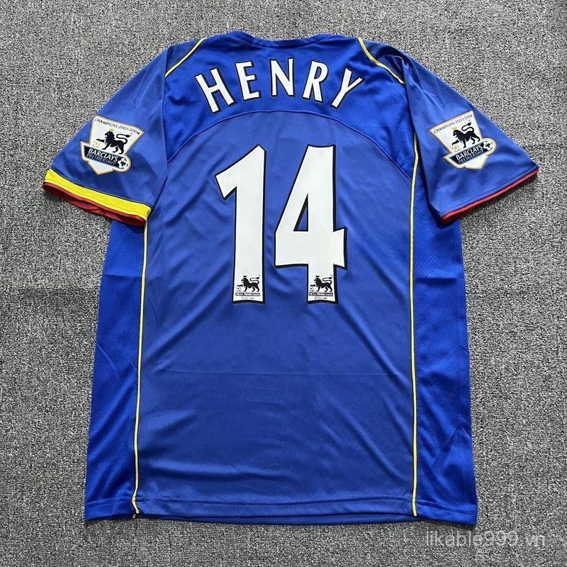 2004-2005 Arsenal Sân khách Vintage Jersey S-XXL Áo ngắn tay dành cho người lớnTerry66