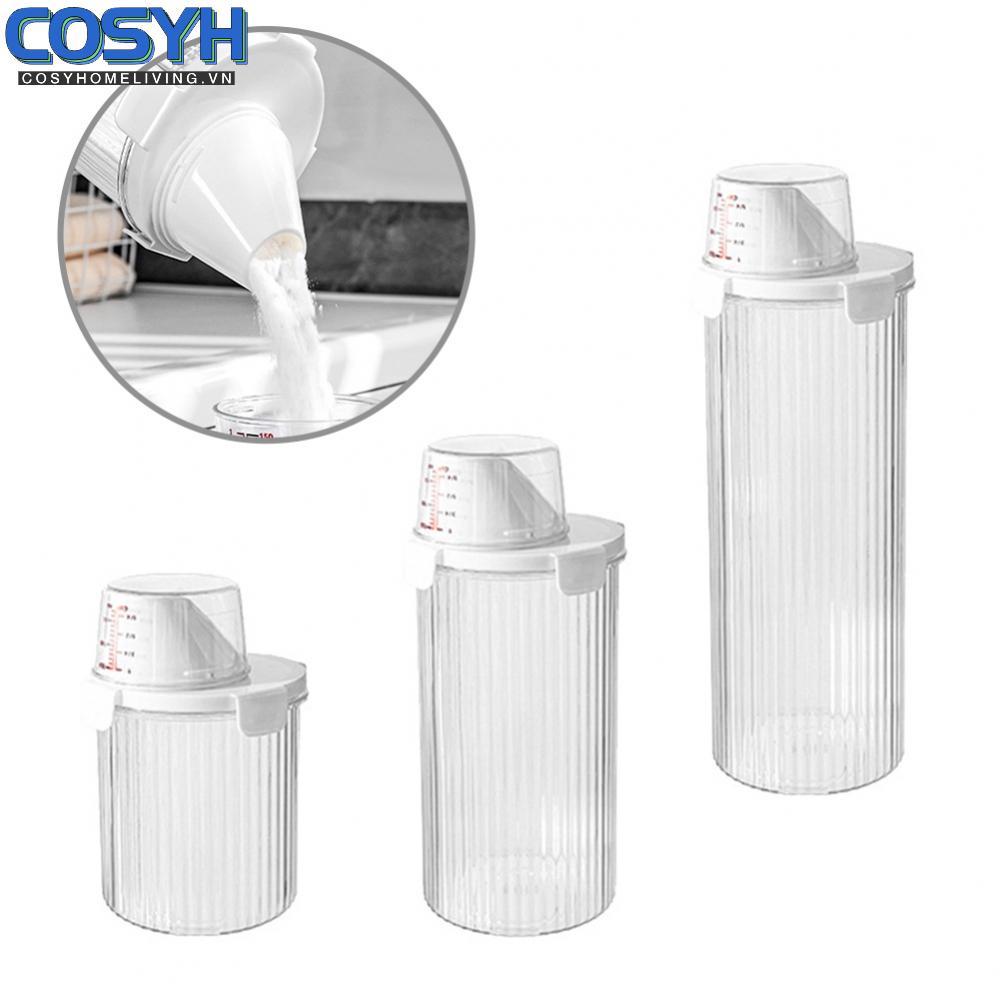 <cosyh>Detergent Storage Box Ample Storage Space Daily Use Container Large Capacity Jar