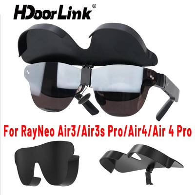 HdoorLink Flip Up Light Shield Cover cho RayNeo Air3 / Air3s Pro / Air4 / Air 4 Pro Kính Lens Hood Blocks Stray Light