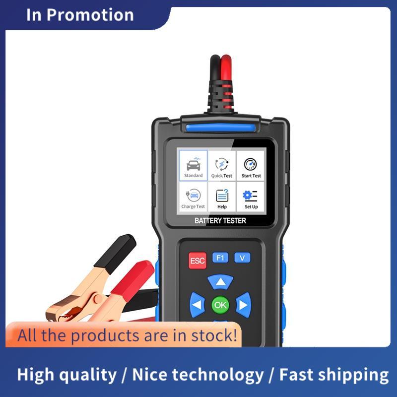 BT300 Máy kiểm tra pin ô tô Hệ thống công cụ pin ô tô Phát hiện máy phân tích pin tự động 12V 24V Ch
