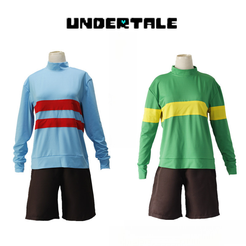 Halloween Huyền Thoại Dưới cosplay Trang Phục Frisk Frisk cos Trang Phục Vòng Cổ WJG
