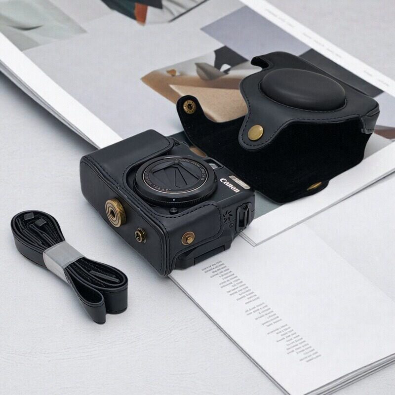 Thích hợp cho túi đựng máy ảnh Canon G12 / G11 / G10 Canon g15 Bao da trọn gói g16 Vỏ bảo vệ g12 Vỏ 