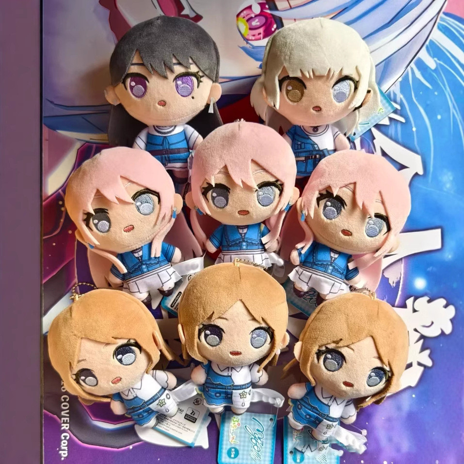 【 FJ 】 BanG Dream MyGO Anon Tomori Rana Búp bê sang trọng Nui 10cm | Q Phiên Bản Thân Sao Biển Nhồi 
