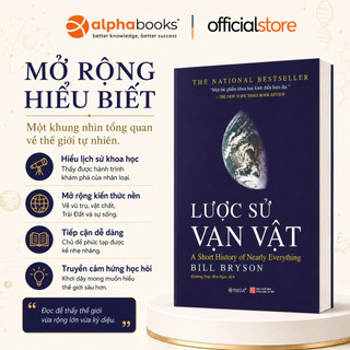 Sách - Lược sử vạn vật - Bill Bryson (Omega Plus)