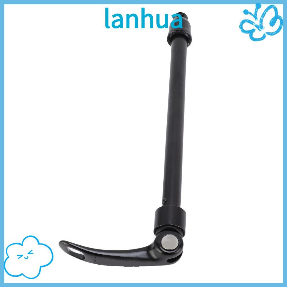 LANHUA Xe Đạp Thru Trục Đòn Bẩy, Hợp Kim Nhôm Đen Xe Đạp Thru Trục, Bền 142x12mm Moutain Bike Thru T