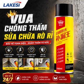 Chai Xịt Keo Chống Thấm Tự Phun Sửa Chữa Lỗ Rò Rỉ Mái Tôn, Ống Nhựa, Tường Ngoài Trời Siêu Dính, Siêu Bền