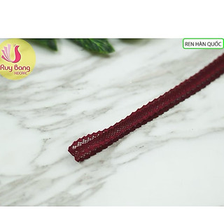 Ruy băng ren Hàn Quốc dùng làm phụ kiện tóc, phụ kiện may mặc