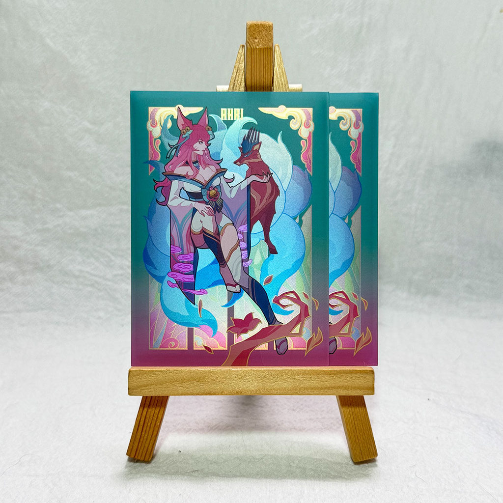 Rune Battlefield Đựng Thẻ Arika Sakinks Rune Sword Girl Sword Saint Card Holder TCG Card Holder