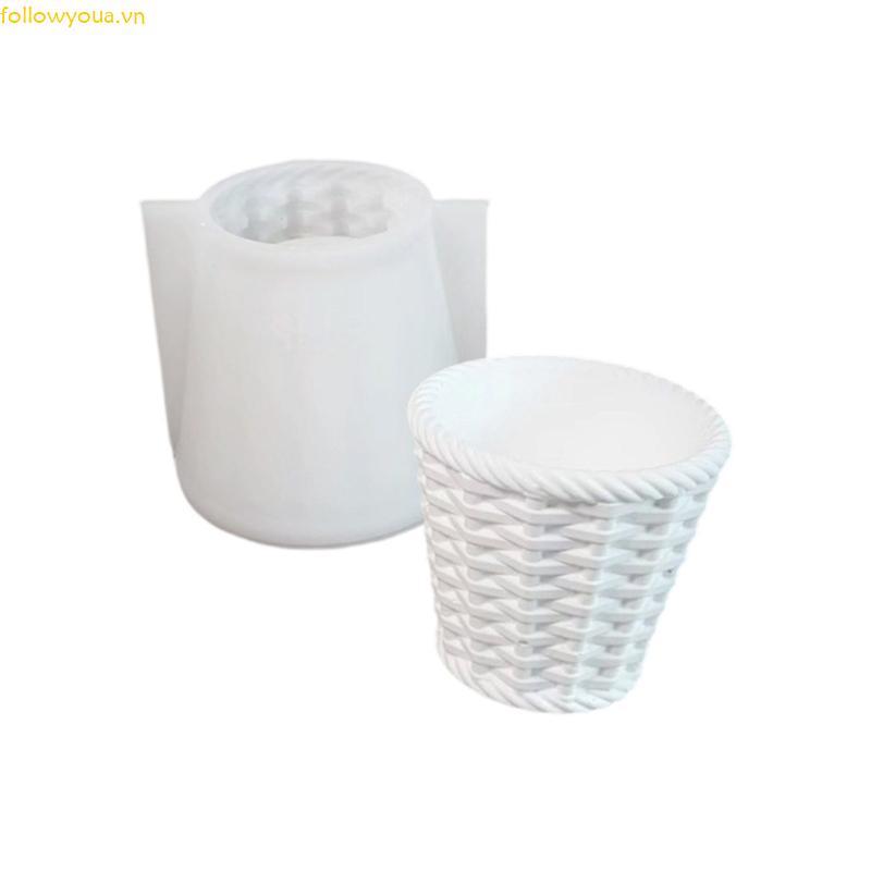 Fol Silicon Thủ Công Khuôn Cho Giỏ Dệt Cốc Handmade Trang Sức Tổ Chức Và Làm Độc Đáo