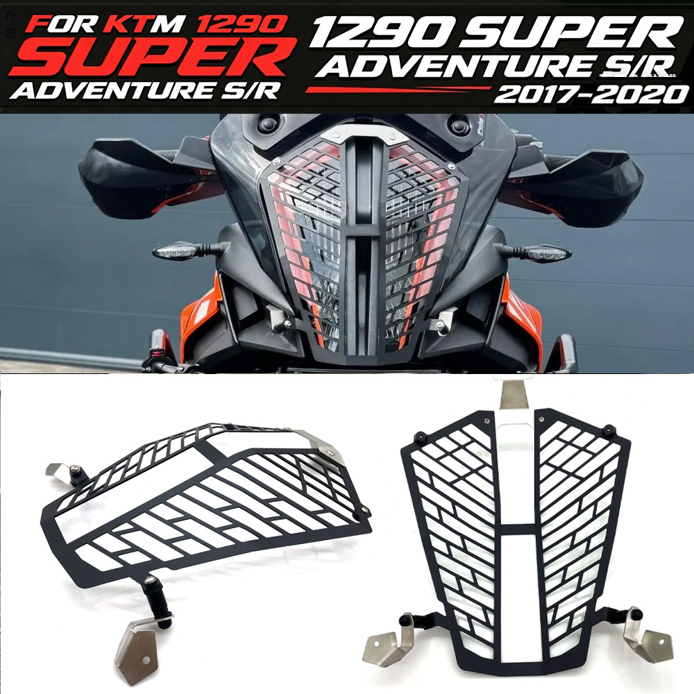 Dành Cho 1290 SUPER ADVENTURE R 1290 Super ADV S 1290ADV 2017-2020 Phụ Kiện Xe Máy CNC Đèn Pha Nướng