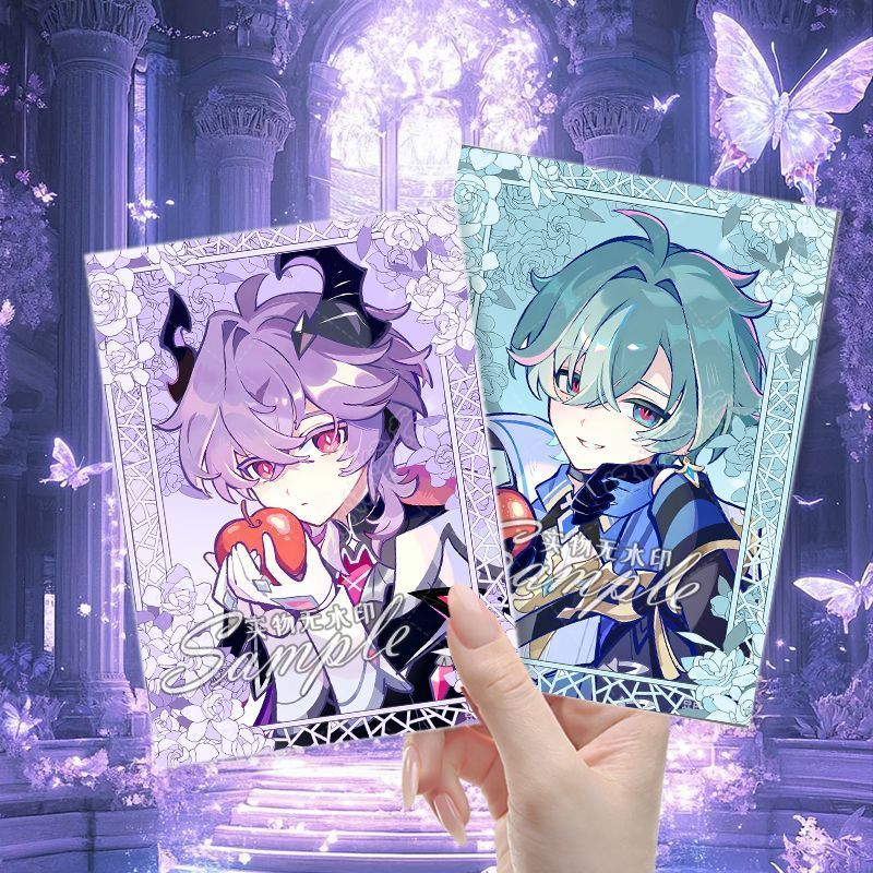 Genshin Impact / Lohen / Durin / Lohen Durin Game Hàng Hóa Photocard Trang Trí Bưu Thiếp / feik