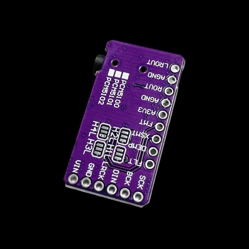 # thehear # PCM5102A Giao diện Bộ giải mã DAC I2S GY-PCM5102 Mô-đun máy nghe nhạc I2S cho bảng định 