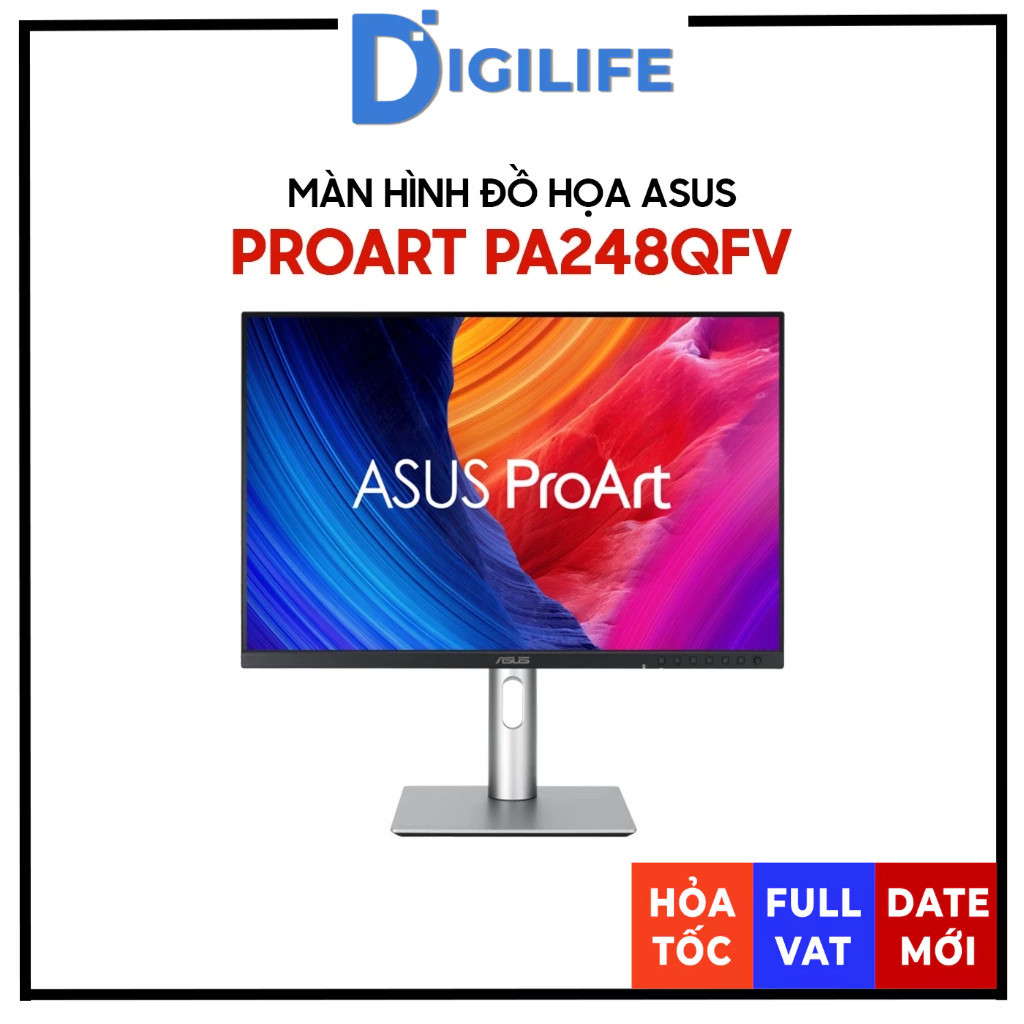 Màn hình Đồ họa Asus ProArt Display PA248QFV 24 inch WUXGA 100Hz 5ms IPS