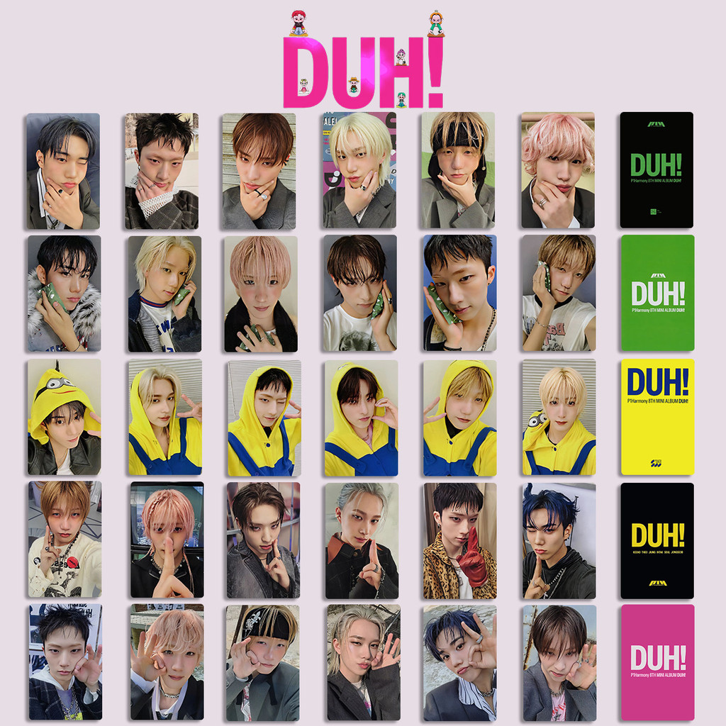 P1Harmony Album DUH Hàng hóa Photocard K4 Photocard P1 Photocard
