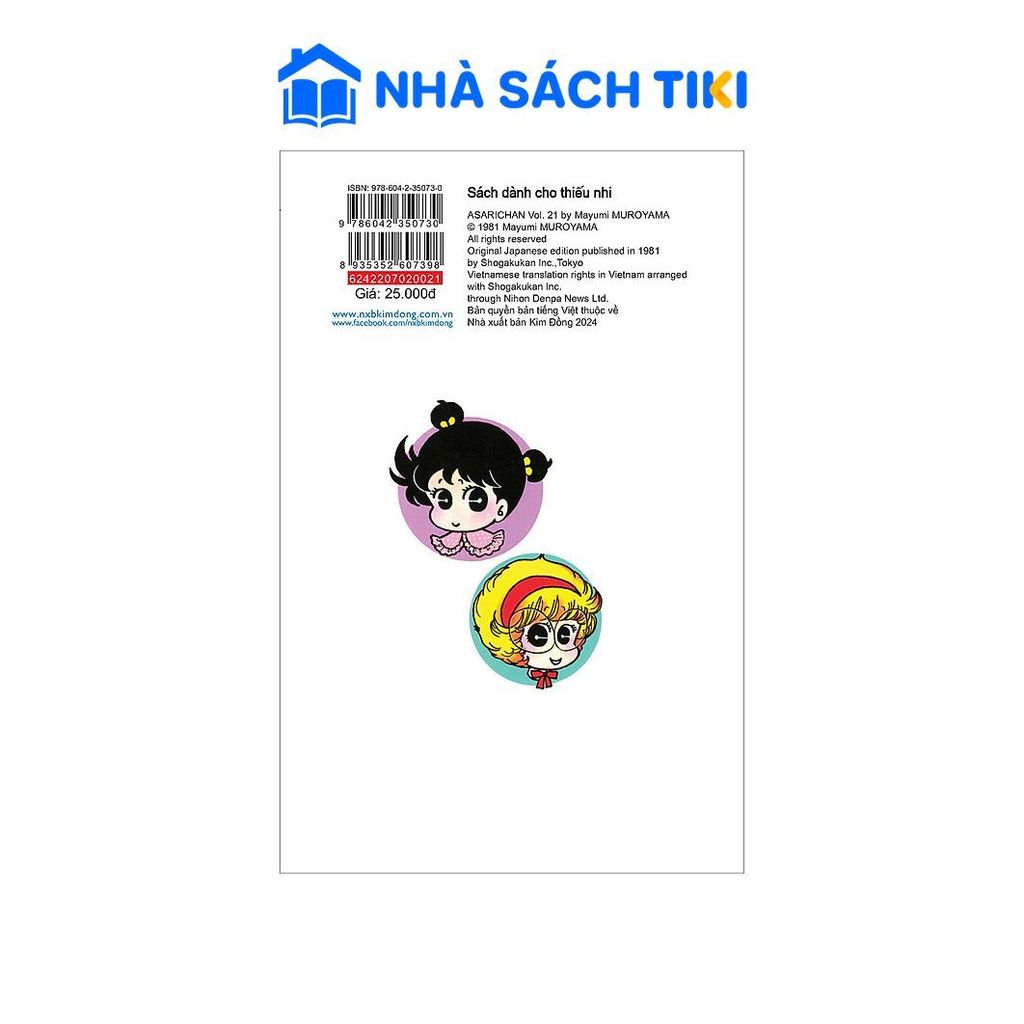 Sách Asari - Cô Bé Tinh Nghịch (Chọn Tập)