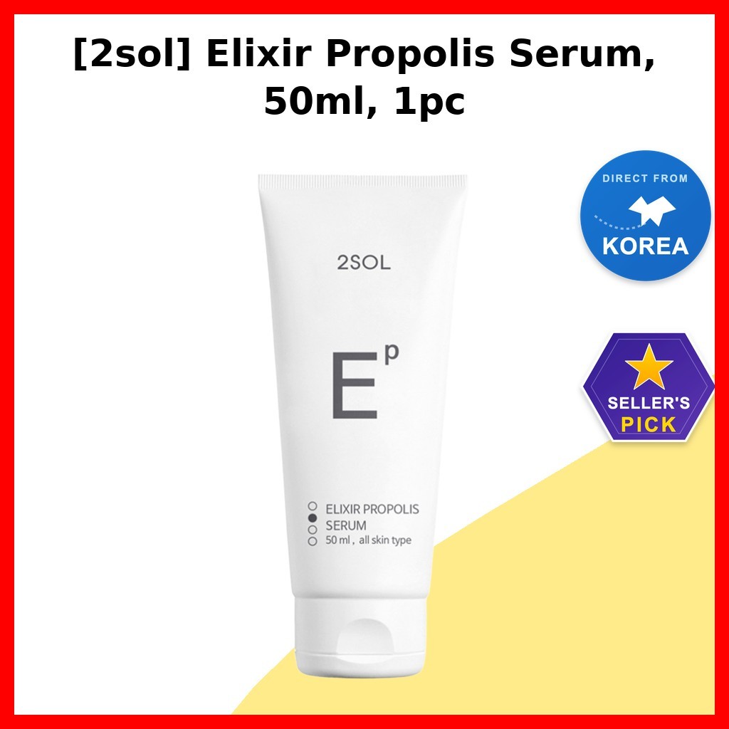 [2sol] Serum keo ong Elixir, 50ml, 1pc/ Serum Elixir Hàn Quốc/ Truyền keo ong/ Chính hãng của K-Glow