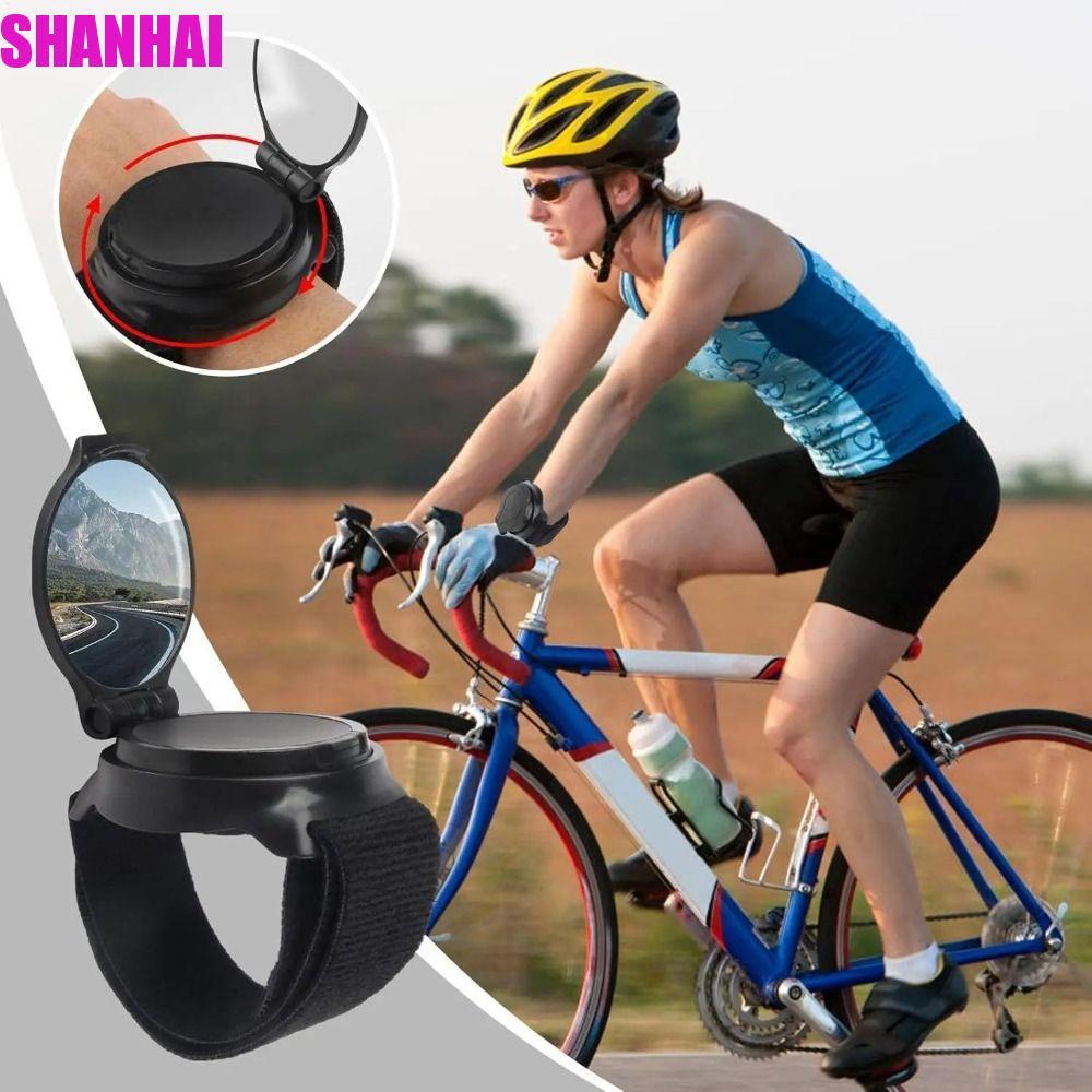 Gương chiếu hậu xe đạp đa năng SHANHAI, Gương chiếu hậu bề mặt gương mịn màng có dây đeo cổ tay chiế