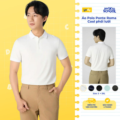 Áo polo nam Yody thể thao thoáng khí thoải mái khi vận động chạm mát lạnh MAPO25S174