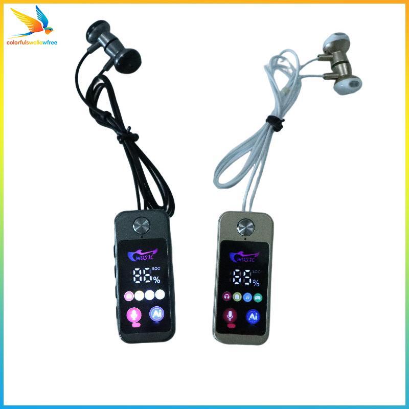 Colourswallowfree Bluetooth 5.4 Tai nghe chơi game kẹp TF K Song Monitor Sport ABC