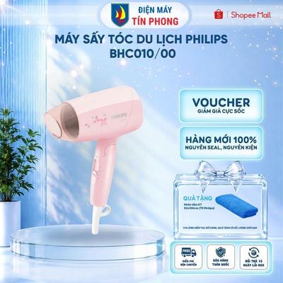 Máy sấy tóc du lịch Philips BHC010 1200W - Bảo Hành 2 Năm