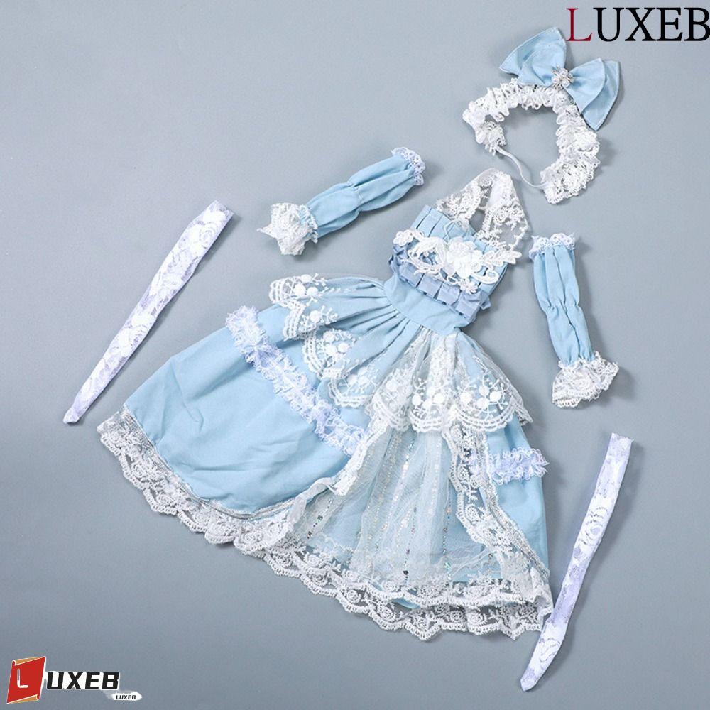 Quần áo búp bê BJD LUXEB 1 / 3, Váy treo công chúa Rococo cổ điển 60cm, Phụ kiện búp bê Tinh tế Than