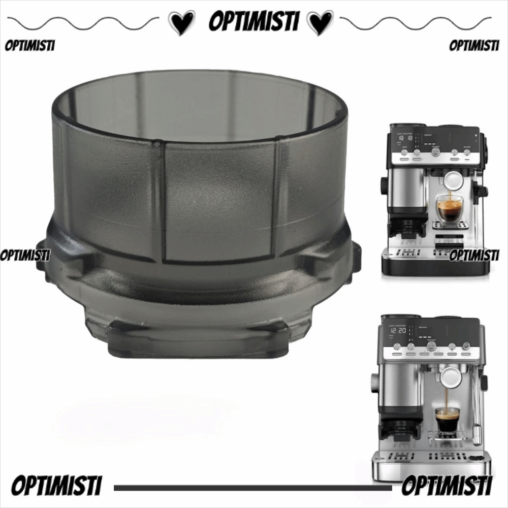 Phễu Portafilter OPTIIMSTI, Phễu Espresso Không-Mes, Nhẫn định lượng thay thế chống bắn tỉa chuyên n