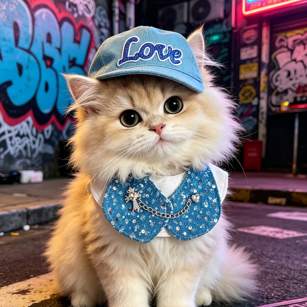 Pet Cowboy Set Cat Love Cap Pet Cowboy Set Cat Love Cap055656.20260806