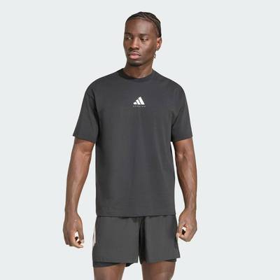 adidas Chạy ÁO THUN GRAPHIC RUNNING CATEGORY Unisex Đen KS2505