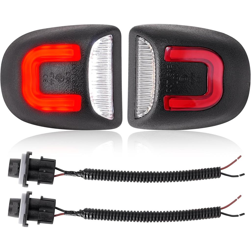 Đèn biển số LED tương thích với Silverado Sierra 1500 2500/HD 3500/HD 1999-2014 1500HD 2001-2006 Sub
