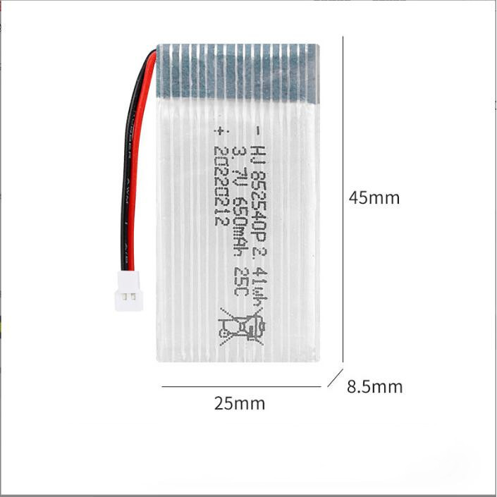 Mô hình điều khiển từ xa Máy bay Quadcopter Drone Phụ kiện Pin máy bay 3.7V 400mAh 650mAh