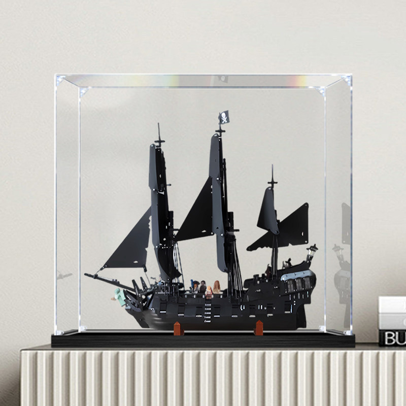 hộp mica trong suốt Saiz Custom Kotak Paparan Akrilik Acrylic Display Box 定制尺寸 for Lego 10365 Captai
