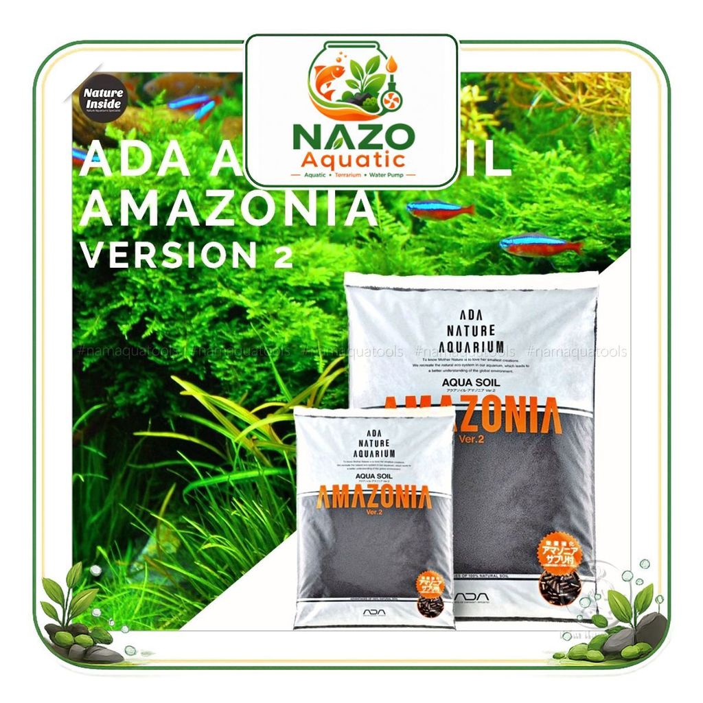 ADA AMAZONIA Version 2 (BAO 9L) - Phân nền thuỷ sinh Nhật Bản ADA SOIL V2 tốt nhất thế giới NAZO Aqu
