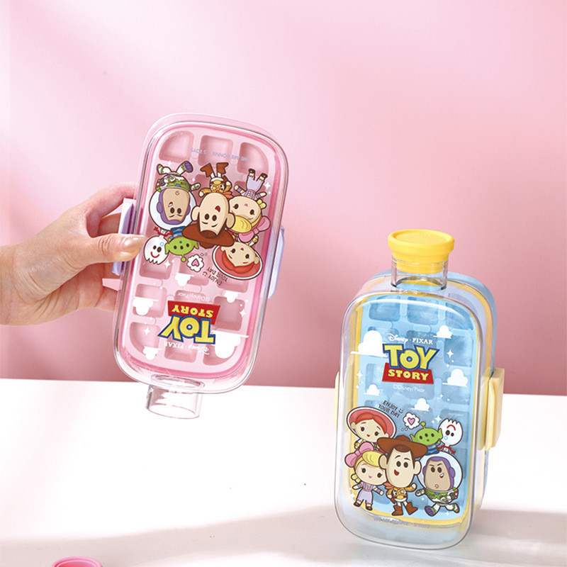 Disney Toy Story Series Press Ice Tray Ice Cube Mold Cool Cube Homemade Ice Cube Hộp Bảo Quản Phong 