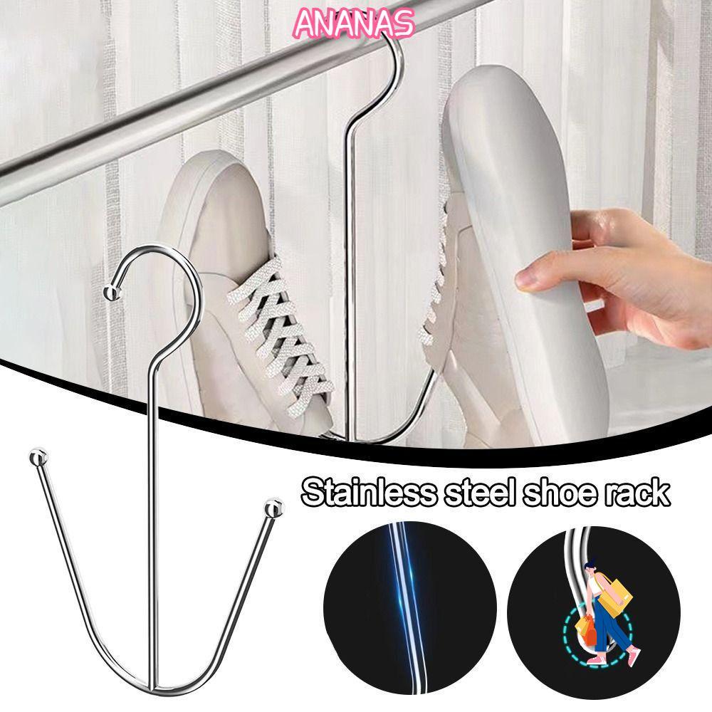 Giá để giày ANANAS, Giá phơi giày bằng thép không gỉ tiết kiệm không gian, Hiện vật phơi giày chống 