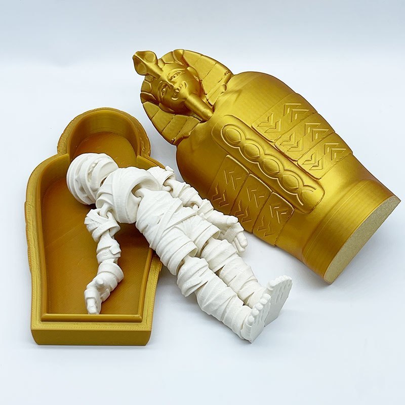 Đồ chơi in 3D Ai Cập Pharaoh Xác ướp Mô hình Đồ trang trí Hình Ai Cập Hình Ai Cập Hình Ai Cập Hình A