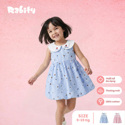   Đầm thô sát nách bé gái Rabity 952.060