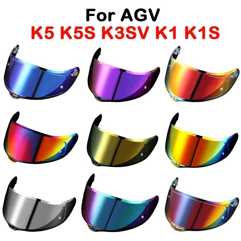Ống Kính Mũ Bảo Hiểm Cho AGV K5 K5S K3SV K1 K1S Nhỏ Gọn ST Mũ Bảo Hiểm Xe Máy Tấm Che Kính Chắn Gió