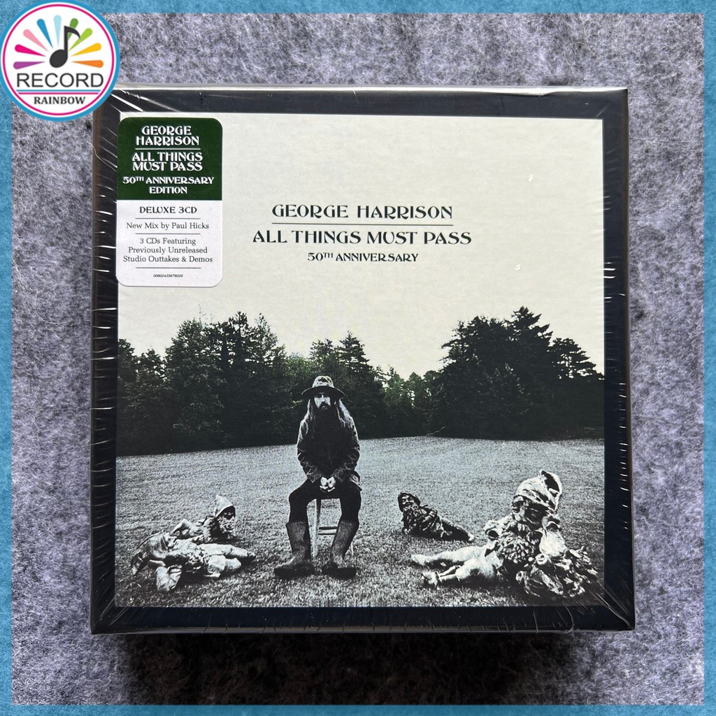 George Harrison All Things Must Pass 3CD Original Brand New Album [Sealed]