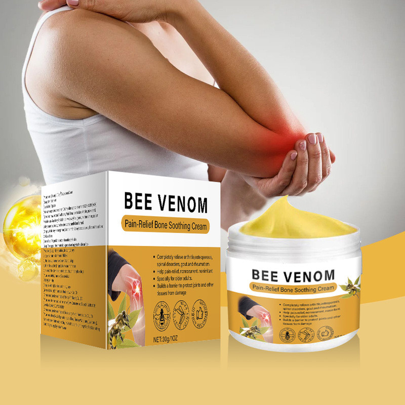 Hàng sẵn có Bee Venom Joint Cream Care Hand Foot Joint Soothing Smooth Skin Smooth Skin Smooth Care 